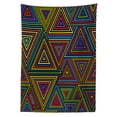thumbnail image 3 of Ambesonne Geometric Tablecloth Rectangular Table Cover, Rainbow Colors Design, 60"x90", Multicolor, 3 of 4