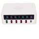 thumbnail image 2 of Estacia de Carga USB de 6 Puertos, Estacia de Carga USB Multipuerto, Carga ráspida Inteligente Inalámbrica de 100 W, Cargador de Concentador USB Multipuerto con Pantalla LED LED, 2 of 7
