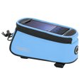 thumbnail image 1 of Touch Screen Bike Handlebar Bag Reflective Front Frame Tube Bicycle Pouch Cycling Front Storage Bag for 4.2in Large Screen, 1 of 7