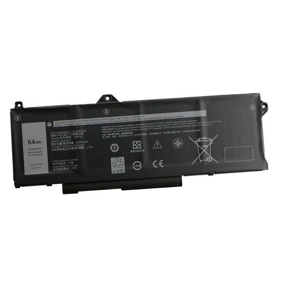 15.2V GRT01 Laptop Replacement Battery for Latitude 5421 5431 5521 5531 Precision 3561 3571 3581