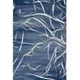 thumbnail image 2 of Allen, Kimberly 11x14 White Modern Wood Framed Museum Art Print Titled - Branching Blue 1, 2 of 4