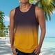 thumbnail image 2 of Summer Refreshing And Fashionable New Gradient Color 3D Printed Tank Top T-shirtXL, 2 of 5