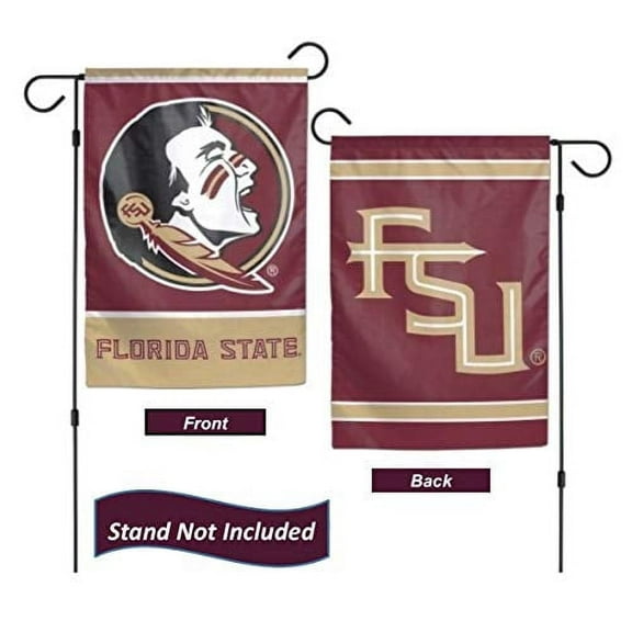 FSU 12.5” x 18" Double Sided Yard and Garden College Banner Flag Is Printed in USA,