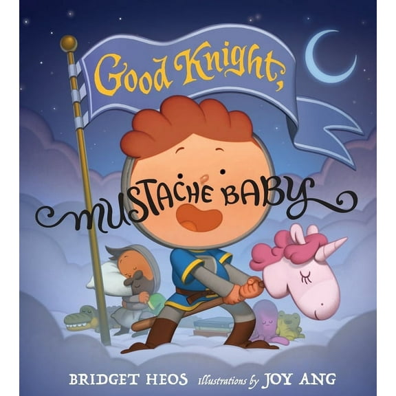 Mustache Baby Good Knight, Mustache Baby, (Hardcover)