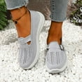 thumbnail image 2 of Orthopedic Walking Shoes for Women 2025 Comfort Buckle Arch Support Slip on Nursing Non Slip Work Sneakers, 2 of 8