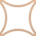 thumbnail image 2 of 47 1/4"W x 47 1/4"H x 3/8"T King Size Lilley Decorative Fretwork Wood Ceiling Panels, Alder, 2 of 10