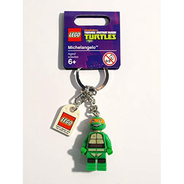 LEGO - LEGO Teenage Mutant Ninja Turtles Michelangelo Key Chain - Walmart.com - Walmart.com