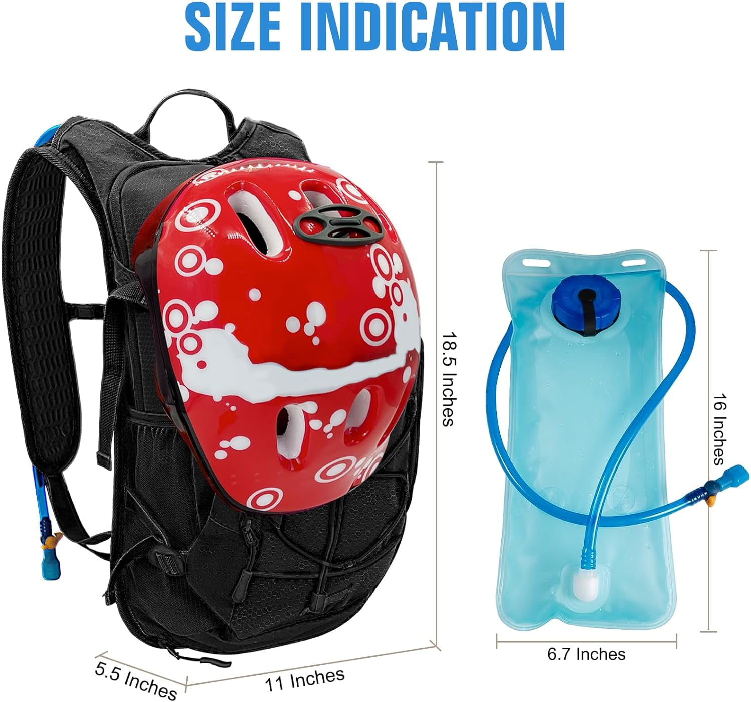 Water Backpack Water Buffalo Hydration Backpack Lightweight
