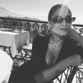thumbnail image 3 of de para mujer, de sol, de sol, geniales Blanco + púrpura Colcomx Gafas de sol, 3 of 8