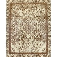 thumbnail image 1 of Ahgly Company Machine Washable Indoor Rectangle Abstract Khaki Gold Area Rugs, 6' x 9', 1 of 7