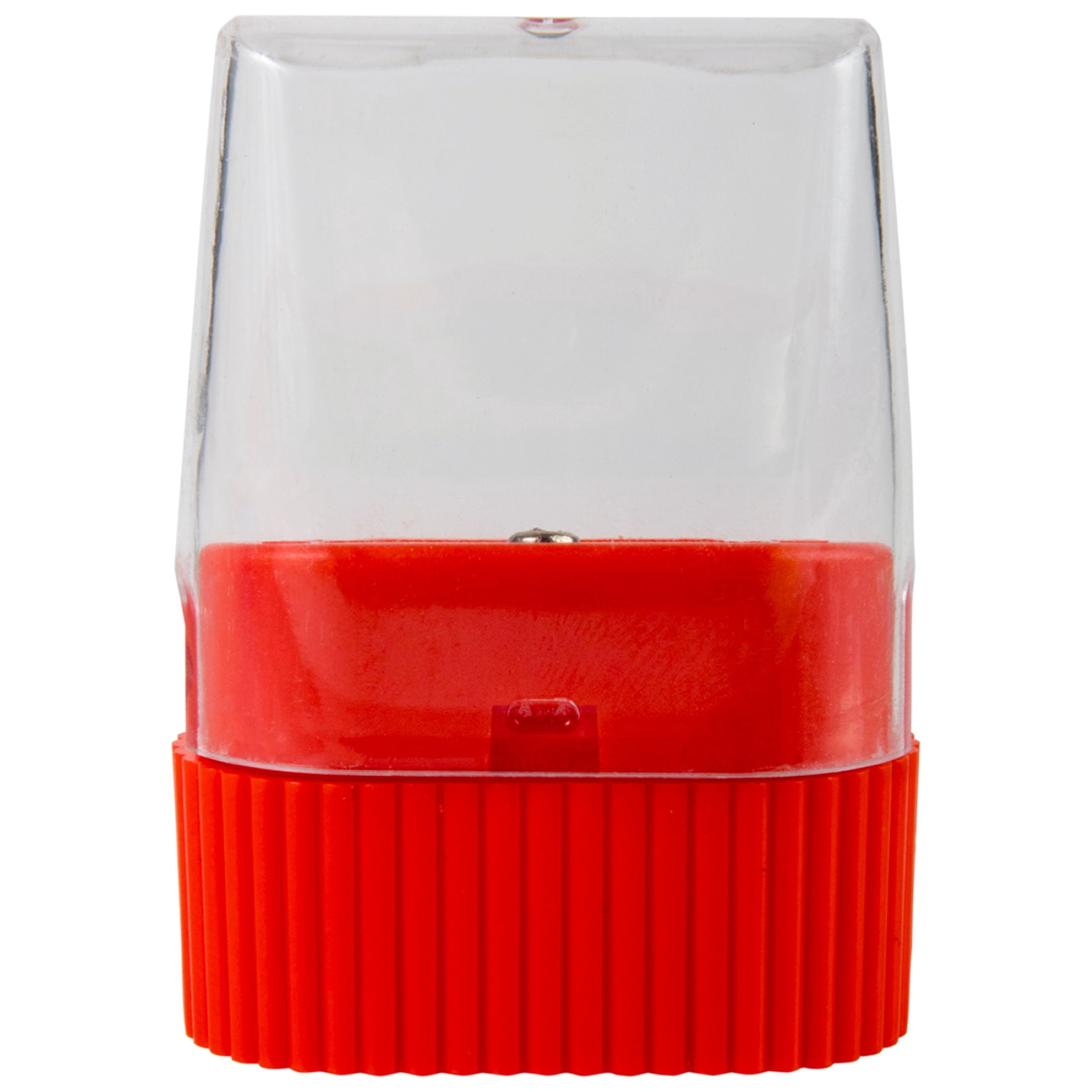 100 pack Single Hole Plastic Manual Handheld Pencil Sharpeners in Assorted Colors
