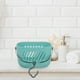 thumbnail image 3 of Cesta colgante para ducha de baño, cesta colgante para almacenamiento de artículos de tocador con gancho, 3 of 4