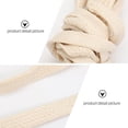 thumbnail image 3 of ELAYARD 1Par Cordones Planos Encerados Para Uso En Casuales Y Deportivos Beige, 3 of 8