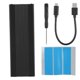 thumbnail image 1 of Usb3.1 A M.2 Nvme Caja De Disco Duro Caja De Ssd Carcasa Ngff Pcie A Adaptador Tipo C Negro Methold EL008925-00, 1 of 6