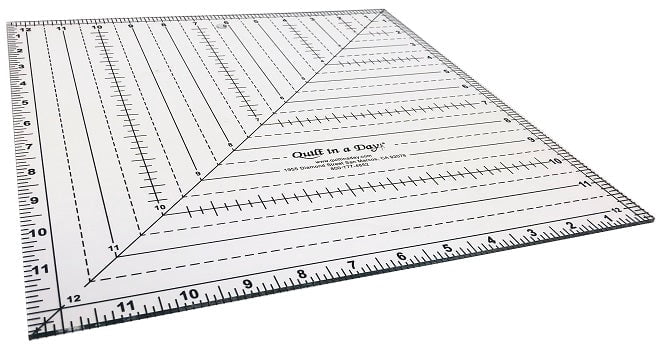 12 1/2 Square Up Ruler by Quilt in a Day