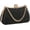 Black, variant on Frosted Glitter Clutch Purses for Women Evening Bag Formal Wedding Party Cocktail Prom Handbags