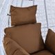 thumbnail image 2 of Cojín Para Silla Plegable Cojín para silla mecedora, columpio, cesta colgante, almohadillas para la espalda, alfombrilla suave (marrón) Wdftyju Libre de BPA, 2 of 6
