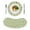 Beige, variant on Spring Leaves Round 15 Inch Placemats Set of 6, Pastoral Garden Botanical Watercolor HeatResistant Non Slip Place Mats for Dining Table, Wipeable Braided Kitchen Table Mats for Housewarming
