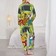 thumbnail image 5 of Lsque Scooby-Doo Pattern Long Sleeve Pajama Set for Women - Soft 2-Piece Sleepwear and Loungewear Set with Pockets, Comfy Nightwear, 5 of 8