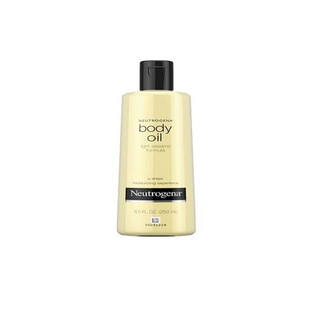 neutrogena body oil light sesame formula for dry skin