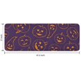 thumbnail image 7 of Halloween Orange Pumpkins on Purple Kitchen Rug Mat,Kitchen Runner Rugs Non Skid Washable,Decorative Kitchen Floor Mats for Kitchen,Sink,Laundry,17"x47.2", 7 of 7