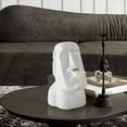 thumbnail image 2 of Estatua de Piedra de la Isla de Pascua Caja de Toallas de Papel Decoración del Hogar Estatua Decoración Retro para la Sala de Estar Accesorios para el Hogar A, 2 of 6