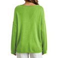 thumbnail image 5 of Sweaters for Women Oversized Crewneck Long Sleeve Chunky Knit Pullover Sweaters Tops Trendy Fall Outfits, 5 of 7