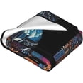 thumbnail image 4 of Acid Music Bath Flannel Blanket Air Conditioning Blanket Nap Blanket Sofa Throw Blanket Throw Blankets 60"X50", 4 of 6