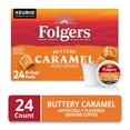 thumbnail image 3 of Folgers Buttery Caramel Artificially Flavored Coffee, Keurig K Cup Pods, 24 Count Box, 3 of 13