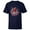 Navy, variant on Marvel Spider-Man Super Hero Graduation Grad Class of 2024 - Short Sleeve T-Shirt for Kids - Customized-White