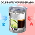thumbnail image 2 of 12oz Tumblers Bulldog Dog Vacuum Insulated Stainless Steel Travel Tumbler Cups Mug with Lid and Straw for Beer,Coffee,Beverages with Cleaning Brush for Cold & Hot Drinks, 2 of 5