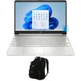 thumbnail image 1 of HP 15-dy2703dx Home/Business Laptop (Intel i5-1135G7 4-Core, 15.6in 60Hz Touch HD (1366x768), Intel Iris Xe, 8GB RAM, Win 11 Pro) with Travel/Work Backpack, 1 of 7