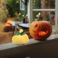thumbnail image 4 of Simulación de Halloween Decoración de calabaza Artificial Adorno de calabaza Hogar Decoración de Halloween, 4 of 5