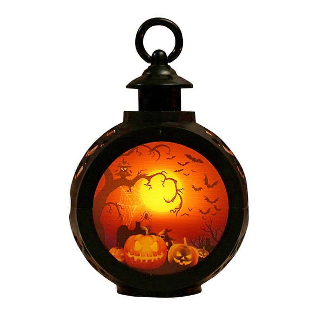 Halloween LED Pumpkin Lantern Light Decorative Hanging Design for Indoor Outdoor Use Festive Decoration