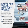 thumbnail image 4 of (2 Pack) Michigan Love State Magnets - MI State USA Flag - Choose from 50 States - 5" On Longest Side - Premium Magnet - for Cars, Refrigerators, Toolboxes, Lockers - Made in USA - MAG1428, 4 of 7