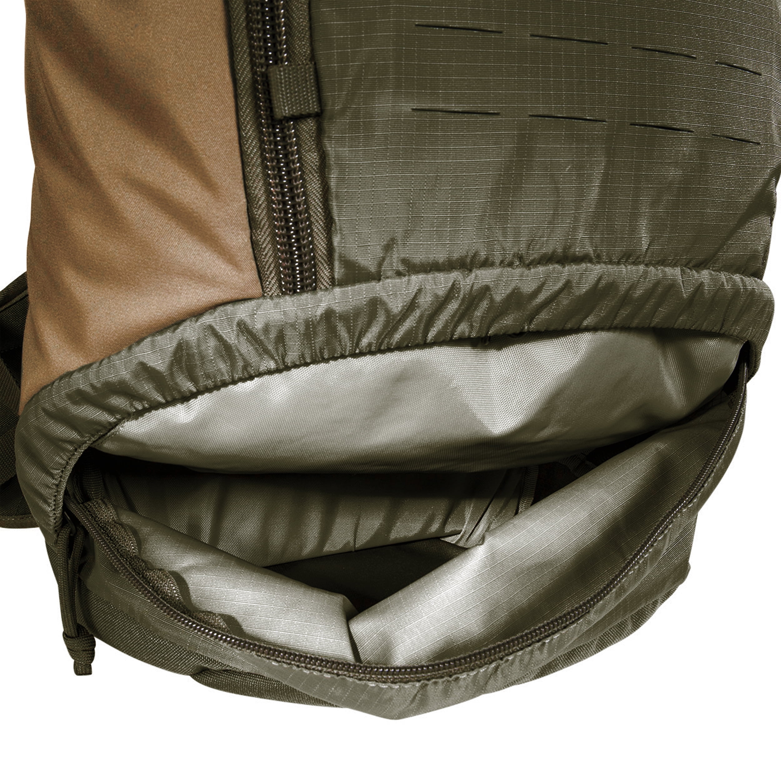 Tasmanian Tiger TAC Modular Pack 30 Ventilated, 30L MOLLE Backpack with YKK Zippers and Internal Organization, Olive