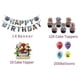 thumbnail image 2 of Spider-man Superhero Balloons Kits Set Boy Birthday Party Decor, 2 of 5