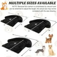 thumbnail image 3 of Costway Plush Calming Dog Couch Bed with Anti-Slip Bottom Plush Mat for Medium Dogs & Cats Black, 3 of 10