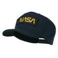 thumbnail image 2 of Black NASA Embroidered Patched High Profile Cap - Navy OSFM, 2 of 5