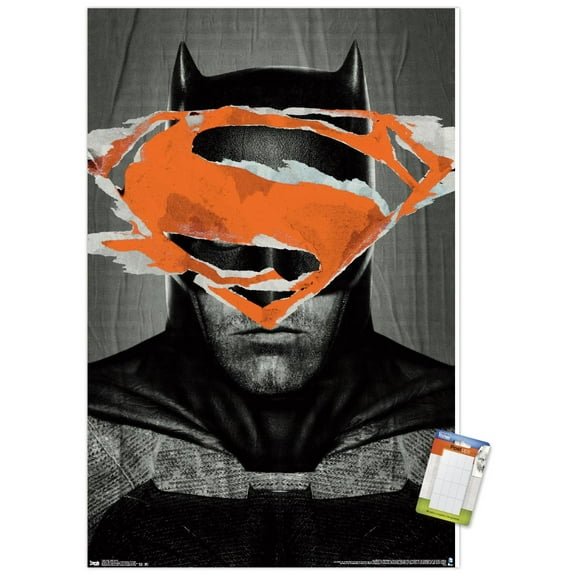 DC Comics Movie - Batman v Superman - Batman Teaser Wall Poster, 22.375" x 34"