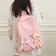 thumbnail image 3 of Mochila Cute Bear Backpack Girls School Bookbag Bolso de hombro de dibujos animados (Rosa), 3 of 3