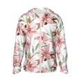thumbnail image 2 of Lsque Lilies Flowers UPF 50+ Lightweight Sun Protection Men's Women's Long Sleeve Shirt, Hoodie Performance -X-Large, 2 of 9