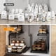 thumbnail image 4 of Organizador Bajo del Fregadero con Deslizamiento Ajustables, Estante Organizador de Fregadero Cocina y Baño Extraíble para Gabinete 2 Niveles, Cajón Deslizante Metal, Especieros para Cocina, 4 of 13