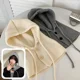 thumbnail image 4 of Gorros de pasamontañas de invierno para hombres y mujeres, gorros con capucha de punto Unisex, gorro con cordón más cálido para exteriores, gorros con cuello de una pieza, 4 of 5