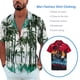 thumbnail image 2 of Minnieouse camisa de playa de manga corta casual de secado rápido vacaciones sueltas palm breasted ropa de playa de gran tamaño vacaciones de Type2 NO2, 2 of 6
