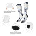 thumbnail image 3 of Fotbe Sea Animal Calcetas Divertidas Estampadas para Hombre y Mujer, Calcetas de Algodón hasta la Rodilla para Caminar, Correr, Enfermería y Embarazo, 3 of 6