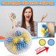thumbnail image 2 of Pelota antiestrés de TPR - Siete cuentas de colores, deformación al apretar, lavable - para jóvenes/niños, descarga de emociones, ejercicio de manos, 2 of 7