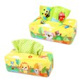 thumbnail image 2 of Caja de pañuelos de felpa suave, juguetes sensoriales de actividad, bufandas coloridas para bebés de 0 a 18 m Ndcxsfigh libre de BPA, 2 of 8