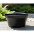 thumbnail image 2 of Austin Planter 7" Round Black Plastic Plant Pot with Drainage Holes, 2 of 8