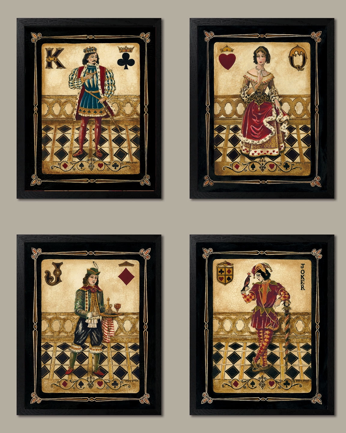 King And Joker Playing Cards